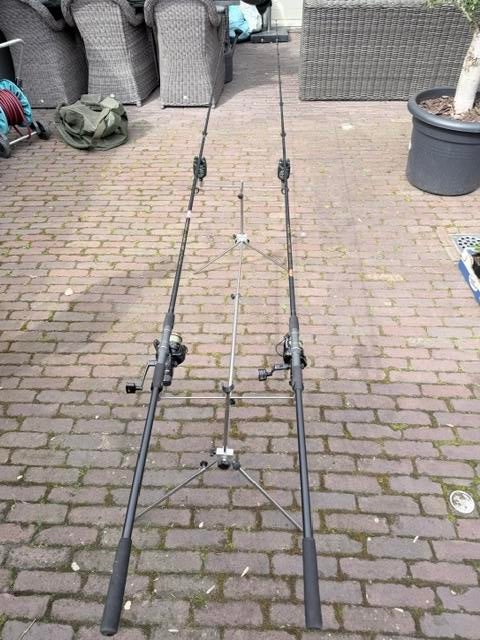 Complete Karper Hengelset - Ultimate Classic Carp, Watersport en Boten, Hengelsport | Karpervissen, Ophalen of Verzenden, Gebruikt