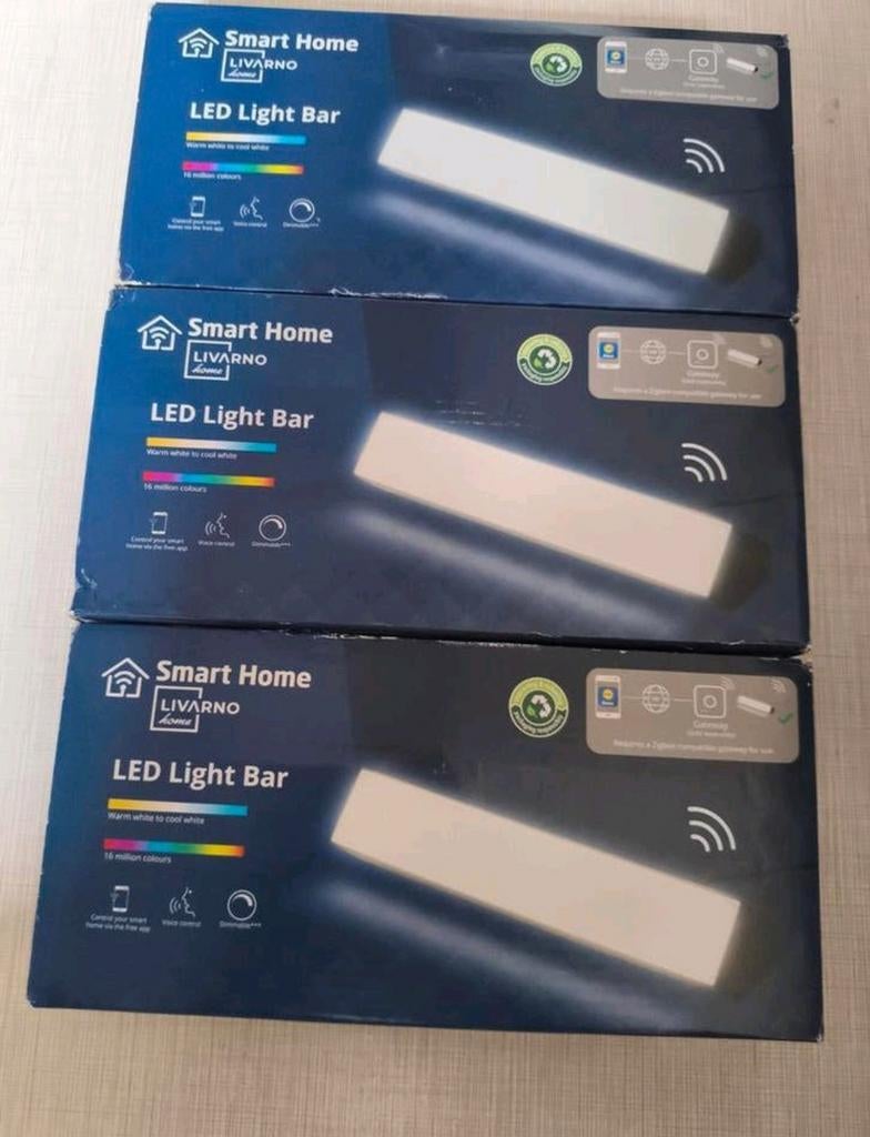 Livarno Smart Home LED Light Bar (3 stuks), Huis en Inrichting, Ophalen