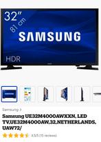 Samsung 32 inch LED TV - Zonder standaard en beugel, Audio, Tv en Foto, Televisies, Ophalen, 80 tot 100 cm, Samsung, Gebruikt
