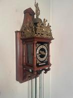 Unieke Zaanse schoolbord klok - Prachtig exemplaar, Ophalen of Verzenden