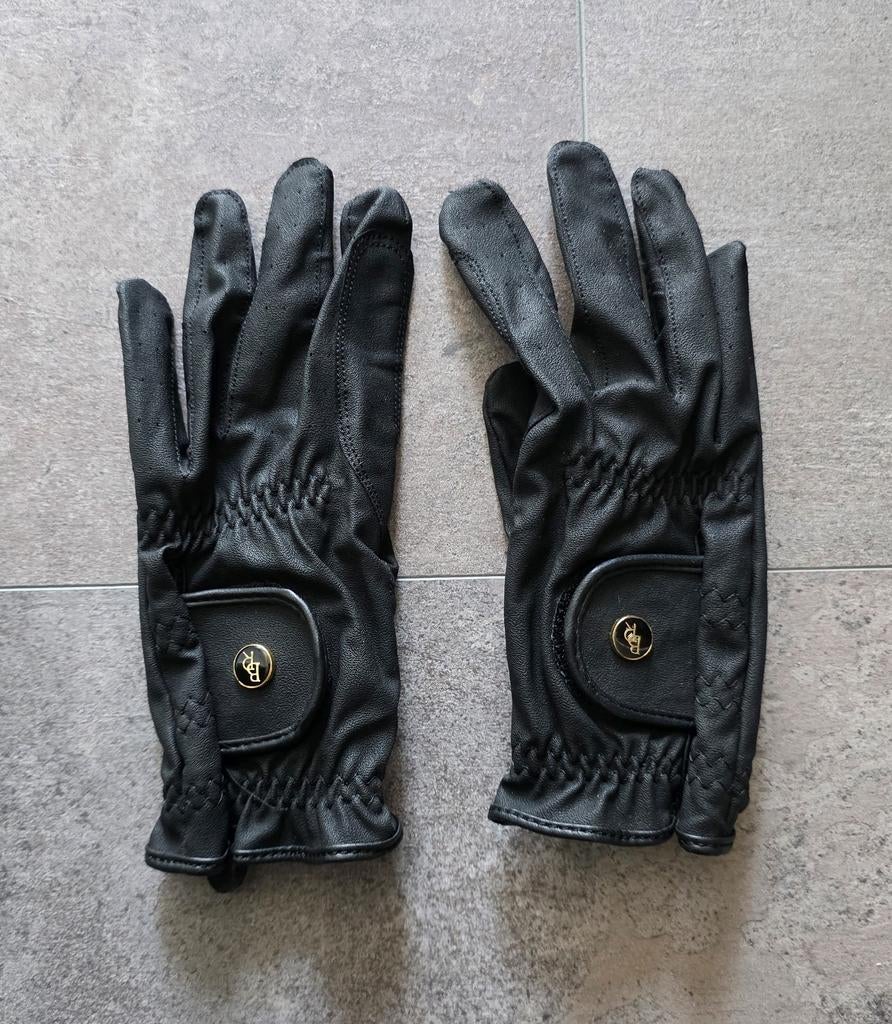 BR paardrij paardrijden handschoenen zwart maat 8,5, Dieren en Toebehoren, Paardrijkleding, Ophalen of Verzenden, Zo goed als nieuw
