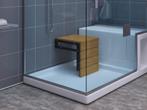 Douchestoel krukje wandmontage opklapbaar MOKA PARK, Doe-het-zelf en Verbouw, Ophalen of Verzenden, Nieuw, Rvs, Douche
