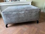 Hocker Microleer Grijs 96x60, Ophalen, Leer, 75 tot 100 cm, Zo goed als nieuw
