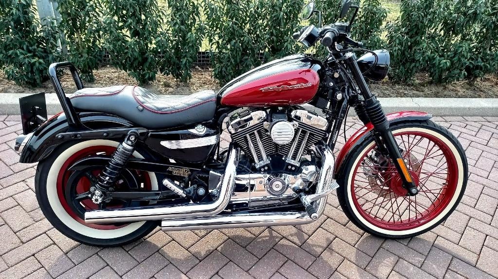 Harley Sportster XL1200 C(custom) origineel NL motor!, 2 cilinders, Occasion, Particulier, Meer dan 35 kW