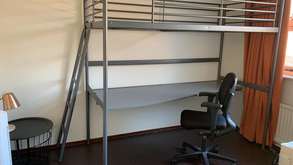 Hoogslaper - Eenvoudig te vervoeren en gratis af te halen!, Huis en Inrichting, Ophalen, Gebruikt, Eenpersoons, 200 cm