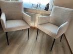 2 Eetkamerstoelen, grijs (Nieuw en ongebruikt), Ophalen, Nieuw, Grijs