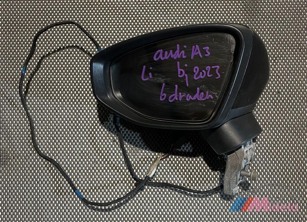 AUDI A3 SPIEGEL LINKS 6 PINS LY9T, Auto-onderdelen, Spiegels, Gebruikt, -, -, -
