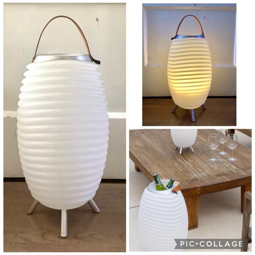 Kooduu Synergy 50s, lamp, speaker, wijncooler ineen, Ophalen of Verzenden, Zo goed als nieuw