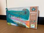 Djeco draak - leon le dragon puzzel, Ophalen of Verzenden, Meer dan 50 stukjes, Zo goed als nieuw, 6 maanden tot 2 jaar