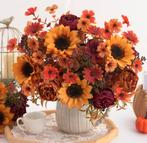 Vol Lente Boeket / Kunstbloemen Zonnebloem & andere, Verzenden, Nieuw