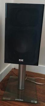 ELAC BS 63.2 Boekenplank Speakers - Duits Vakmanschap, Gebruikt, 60 tot 120 watt, Front, Rear of Stereo speakers, Ophalen