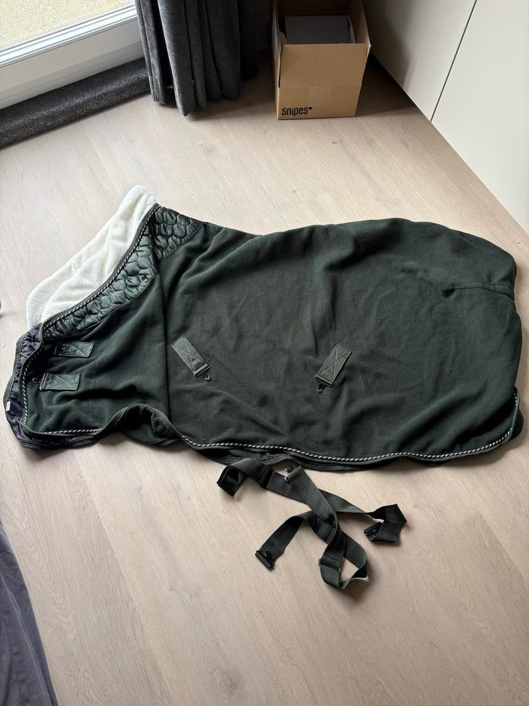 Qhp zweetdeken, Dieren en Toebehoren, Gebruikt, Groen, Deken, QHP
