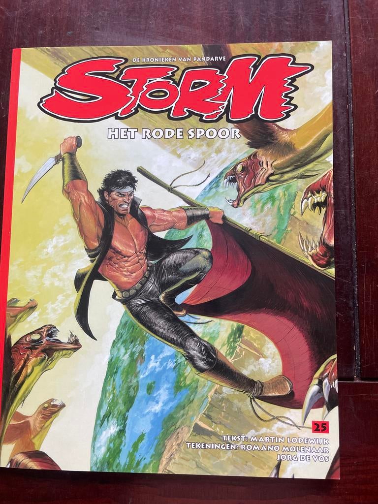 Storm: Het Rode Spoor - De Kronieken van Pandarve, Boeken, Eén stripboek, Ophalen, Zo goed als nieuw