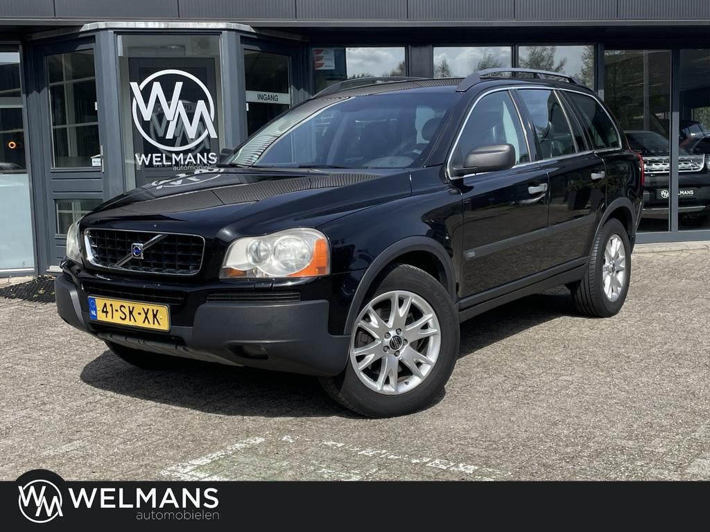 Volvo XC90 2.4 D5 Summum Goed onderhouden l Trekhaak, Auto's, 2033 kg, Traction-control, Gebruikt, Zwart