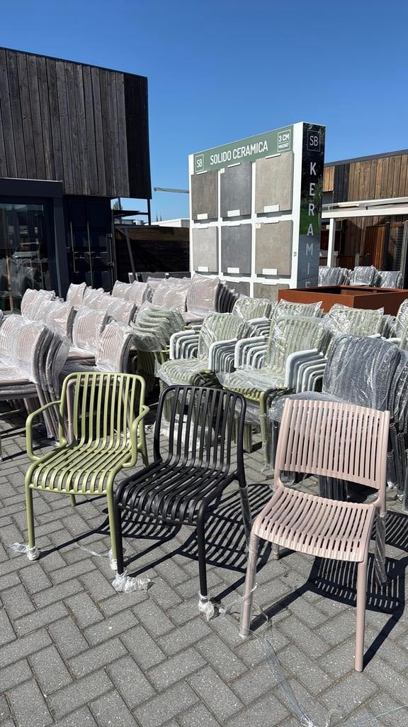 Mega actie tuinstoelen, Ophalen, Nieuw, Kunststof