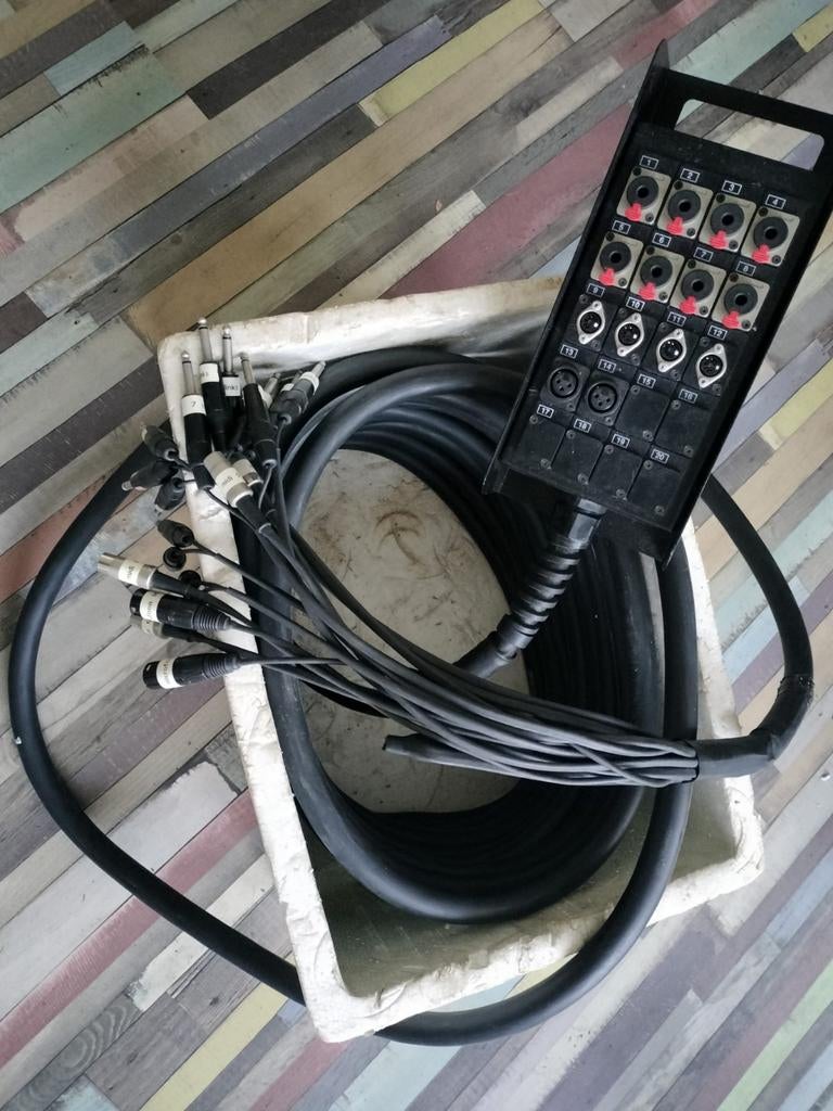 Boston Podium stage snake, Muziek en Instrumenten, Kabels en Stekkers, Ophalen of Verzenden, Gebruikt, Apparatuur