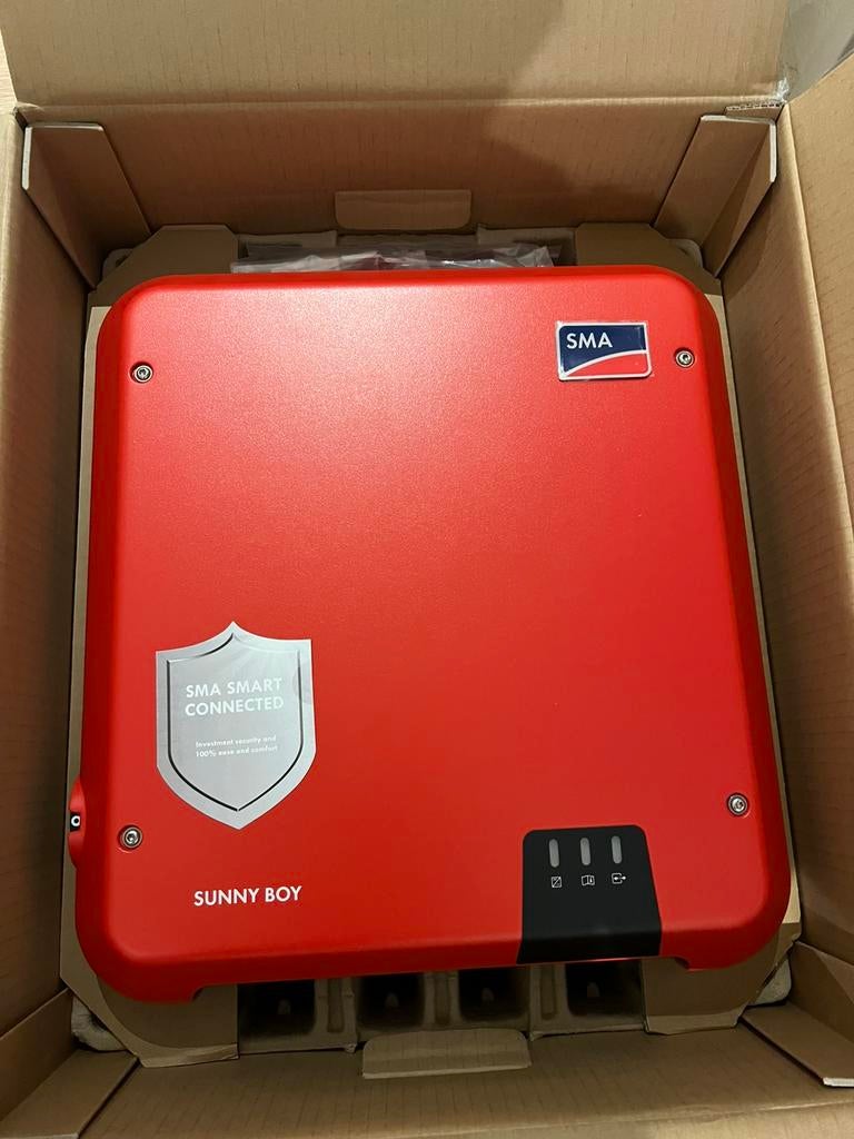 SMA Sunny boy 3.6 omvormer, Ophalen, Nieuw
