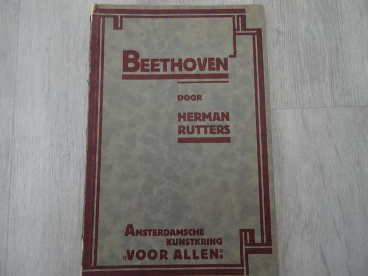 Beethoven 1926  Amsterdamschen kunstkring, Boeken, Muziek, Gelezen, Artiest, Ophalen
