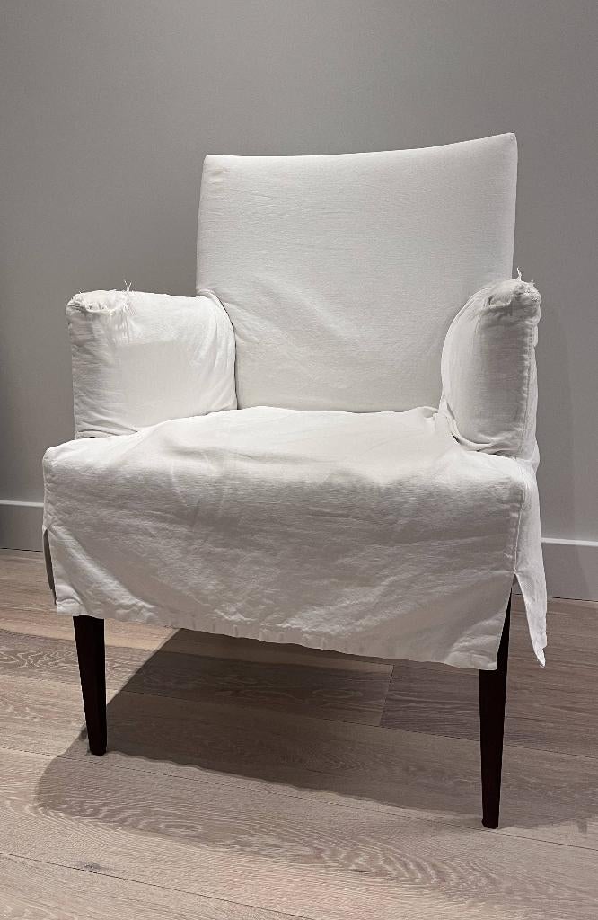 frigerio eetkamerstoelen, Huis en Inrichting, Fauteuils, Ophalen, Gebruikt, Minder dan 75 cm, Stof