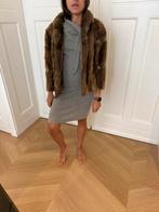 Elegante Bontjas Maat S - Bruin, Ophalen of Verzenden, Zo goed als nieuw, Maat 36 (S), Bruin