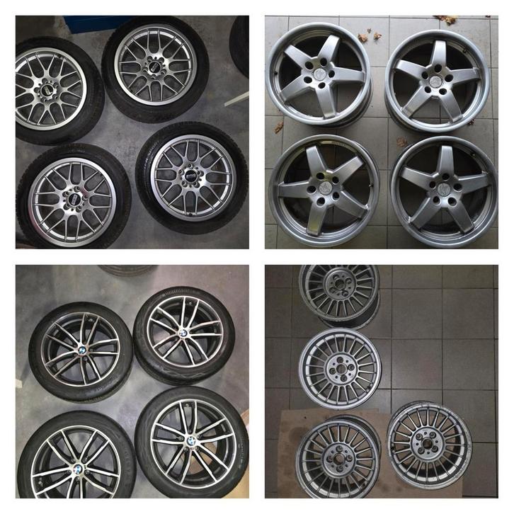 Bmw velgen 4 setjes, Auto-onderdelen, Banden en Velgen, Velg(en), Zomerbanden, 16 inch, 225 mm, Gebruikt, Ophalen