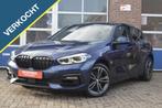BMW 1-serie 118i Executive | AUT - VRT.DASH - BLACKLINE, Gebruikt, Blauw, Leder en Stof, Origineel Nederlands