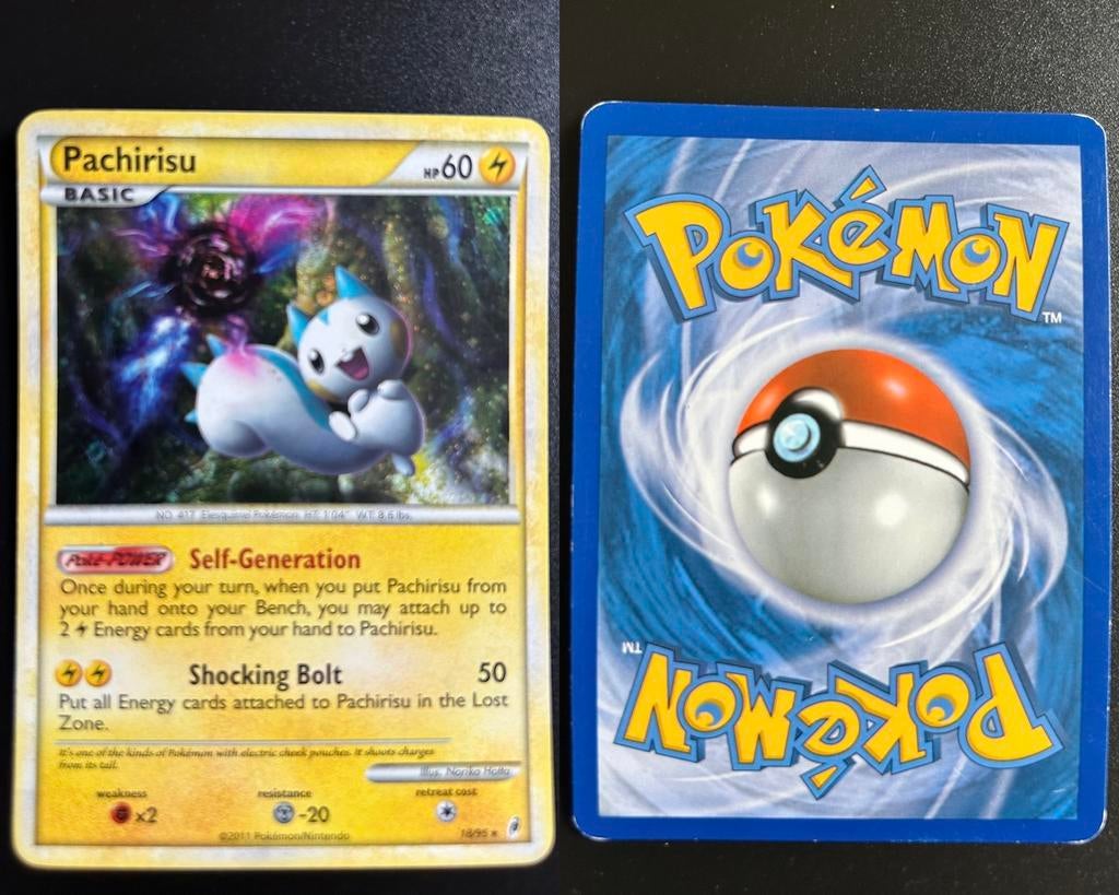 Pachirisu Call of Legends set van 2011 (kaartnummer 18/95), Ophalen of Verzenden, Zo goed als nieuw