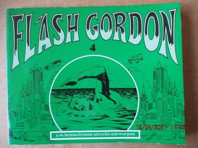 adv1447 flash gordon 4, Boeken, Eén stripboek, Ophalen, Gelezen
