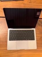 MacBook Pro 14” M1 Pro 16GB 512GB (2021) – Silver, Computers en Software, Apple Macbooks, Qwerty, Overige groottes, 512 GB, Zo goed als nieuw