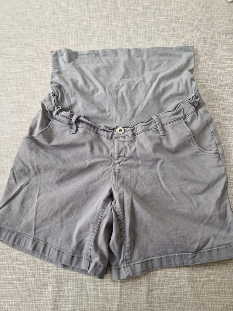 Noppies korte positiebroek zwangerschapsbroek mt L groen, Ophalen of Verzenden