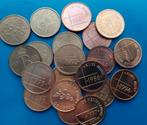 Lot van 20 Legpenningen uit Muntsets KNM, Postzegels en Munten, Penningen en Medailles, Verzenden, Overige materialen, Nederland