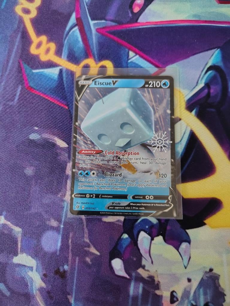 Eiscue V 055/192 - Holiday Advent Calendar - pokemon kaarten, Ophalen of Verzenden, Nieuw, Losse kaart, Foil