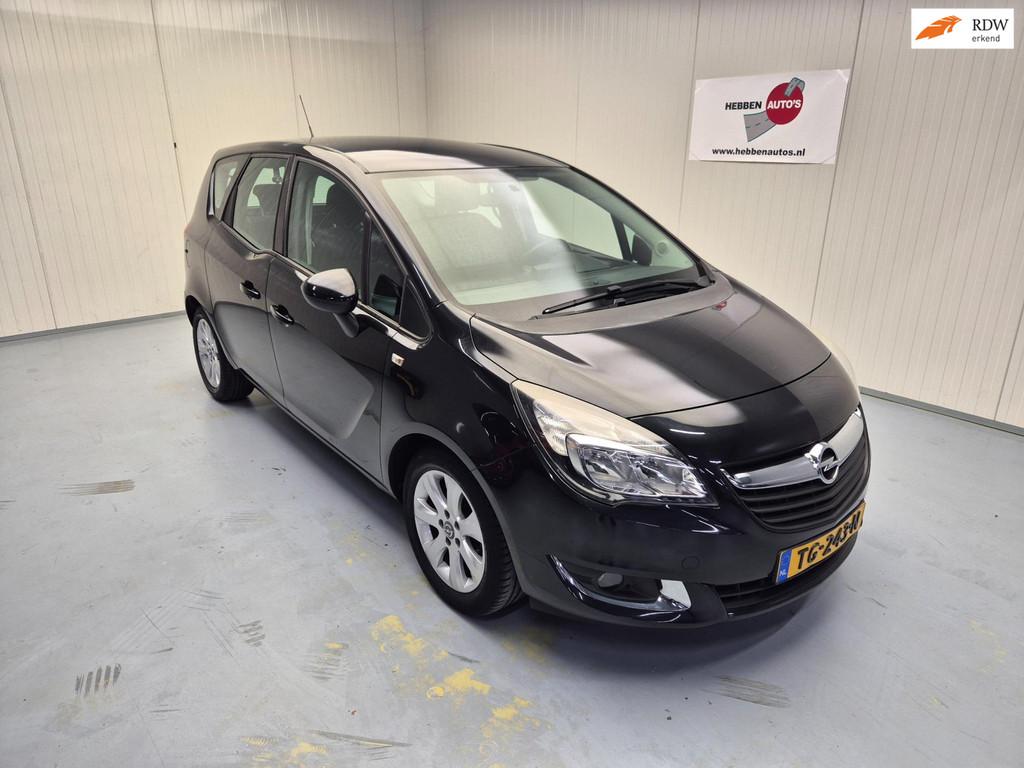 Opel Meriva 1.4 Turbo Edition Aico Cruise Control Alu Pdc, Auto's, Opel, Voorwielaandrijving, Stof, Gebruikt, 4 cilinders