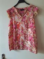 Dames shirt yest maat 36, Blauw, Ophalen of Verzenden, Zo goed als nieuw, Korte mouw