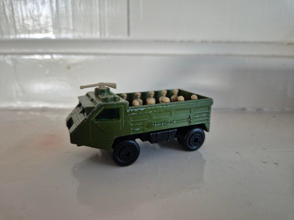 Matchbox no.54 Personnel carrier 1976 Lesney, Ophalen of Verzenden, Gebruikt, Auto, Lesney