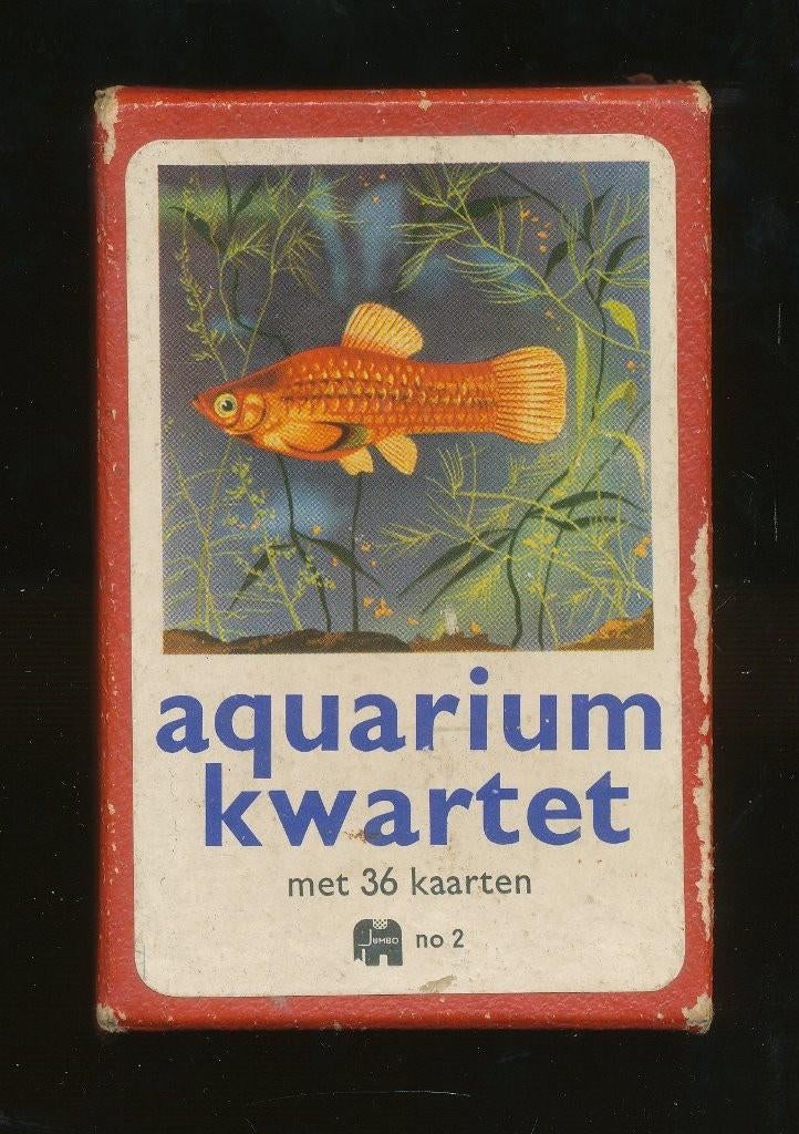 Vintage Jumbo Nr 2 Aquariumkwarted, Ophalen of Verzenden, 500 t/m 1500 stukjes, Gebruikt