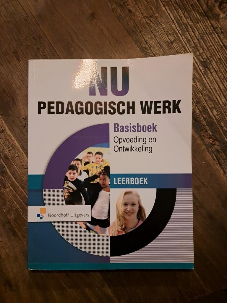 NU Pedagogisch Werk Basisboek Opvoeding en Ontwikkeling, Gelezen, Verzenden, MBO, Gamma