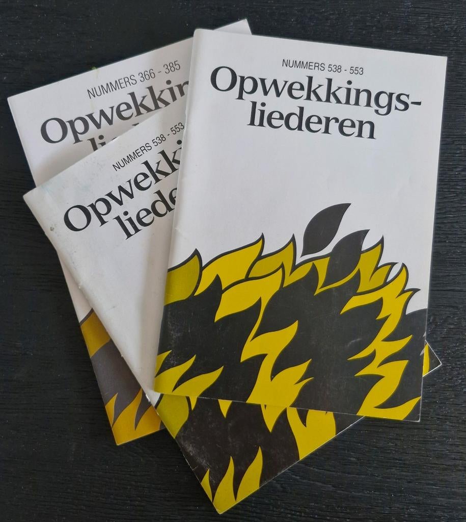 Opwekkingsliederen bundels (3 stuks), Ophalen of Verzenden, Artiest of Componist