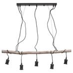 Hanglamp Bootis Kwantum, Huis en Inrichting, Lampen | Hanglampen, Ophalen, Zo goed als nieuw, Hout, 75 cm of meer