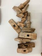 Kast/ deurknoppen - hout, Ophalen of Verzenden