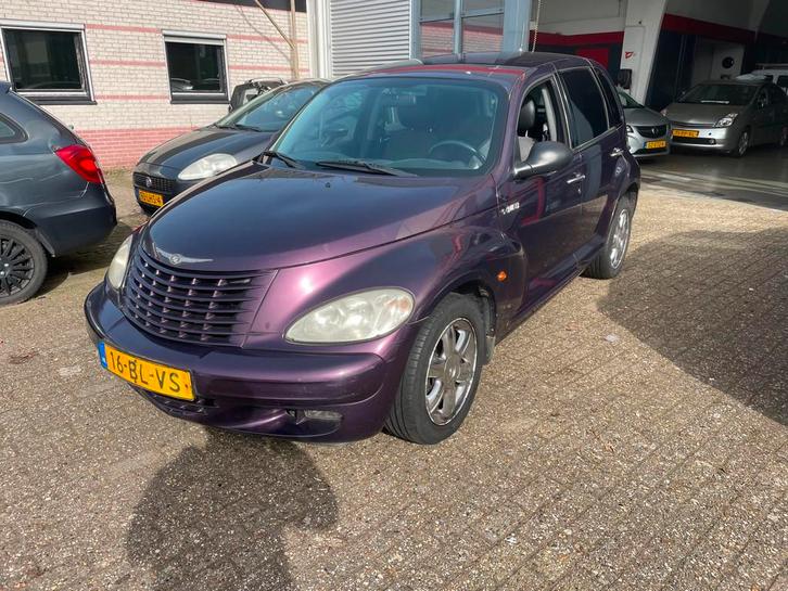 Chrysler PT Cruiser Custom Van 2.0i Classic grijs kenteken a, Auto's, Bestelauto's, Bedrijf, Te koop, ABS, Airbags, Airconditioning