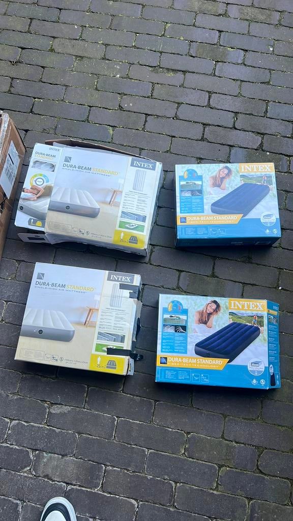 Luchtbedden zgan, Ophalen, Zo goed als nieuw