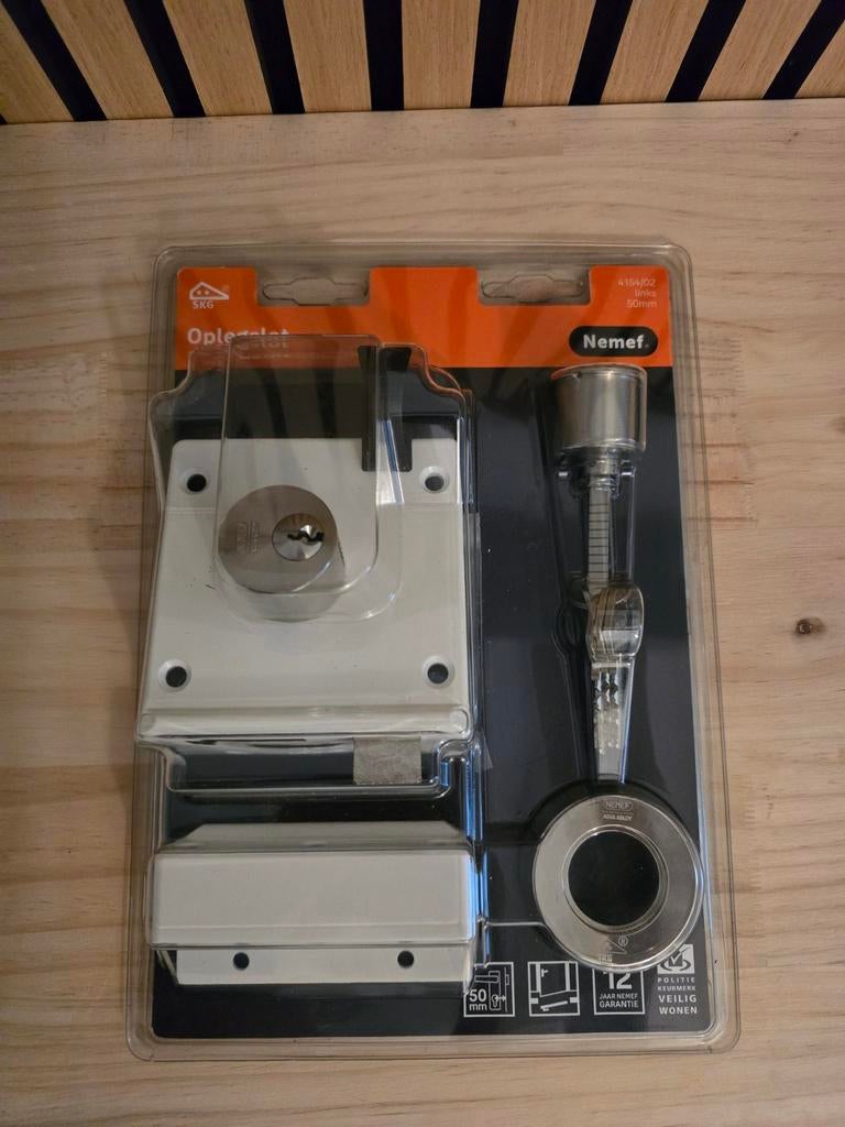 Oplegslot deurslot, Ophalen, Nieuw, Rvs, Slot