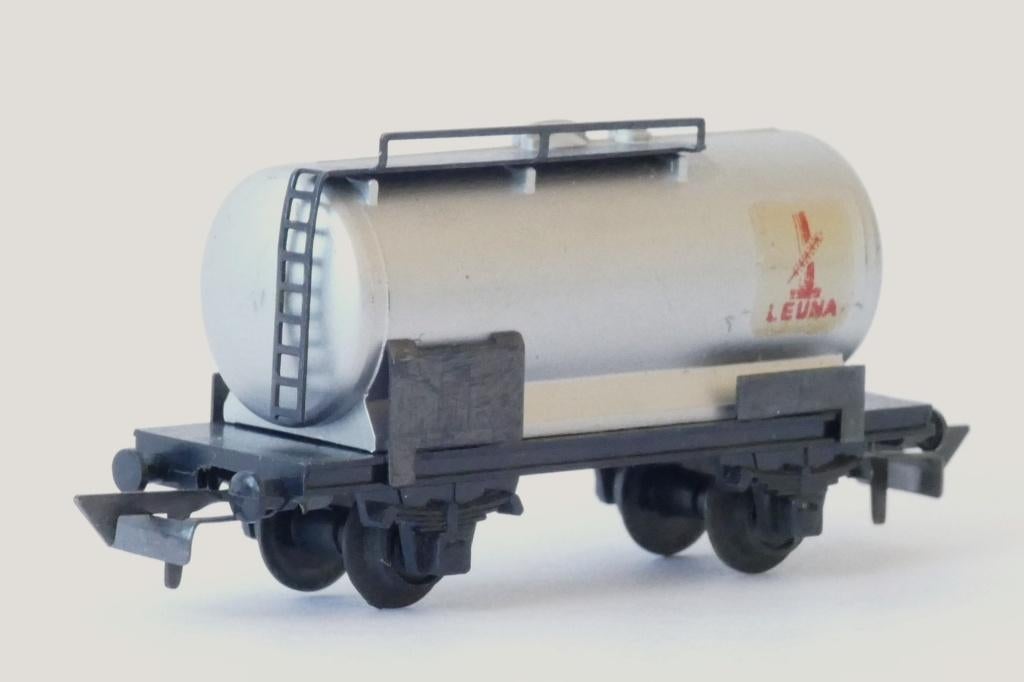 Eerste Piko N ketelwagen “Leuna” met haakkoppelingen, Gelijkstroom, Wagon, Zo goed als nieuw, Piko