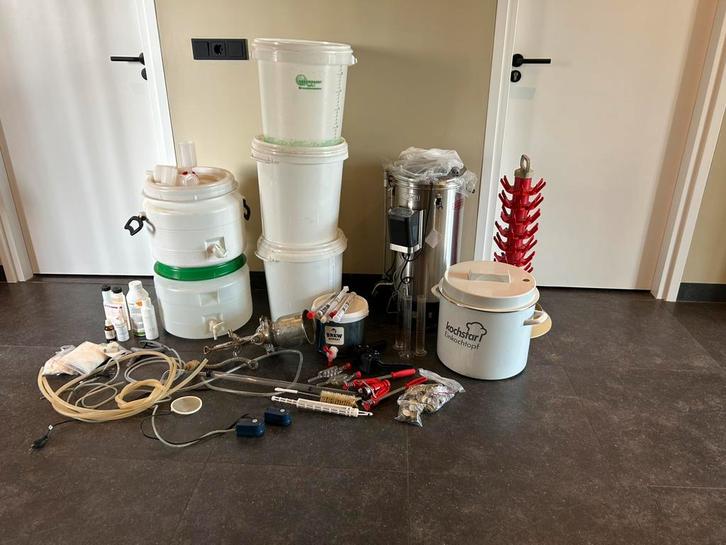 Complete bierbrouwset – o.a. Grainfather G30 (z g als nieuw), Huis en Inrichting, Keuken | Keukenbenodigdheden, Zo goed als nieuw