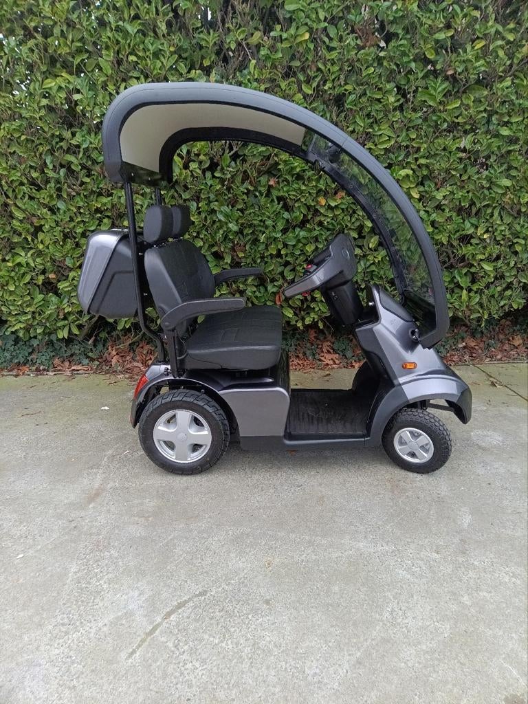 NIEUWSTAAT Duo Scootmobiel Afikim S4 - Garantie tot 6/2027, Diversen, Ophalen of Verzenden, Zo goed als nieuw, Elektrische rolstoel