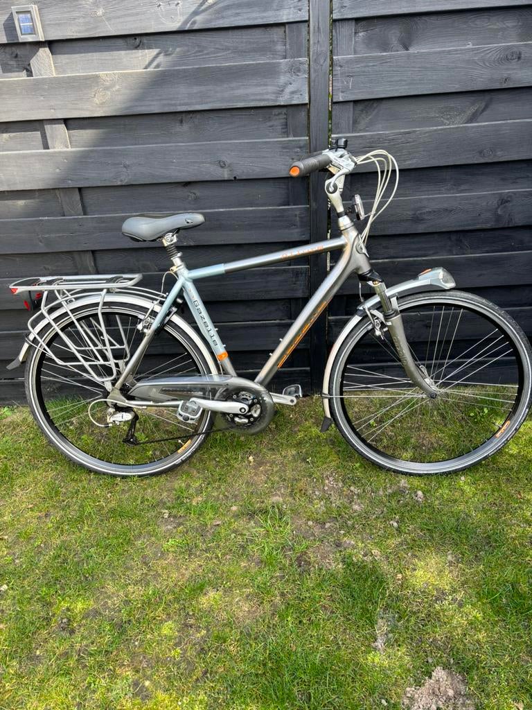 Gazelle Herenfiets izgs, Fietsen en Brommers, Fietsen | Heren | Herenfietsen, 53 tot 57 cm, Ophalen, Zo goed als nieuw, Gazelle