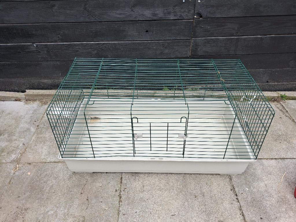 Konijnenhok binnen, Dieren en Toebehoren, Rat, Kooi, Gebruikt, 75 tot 110 cm