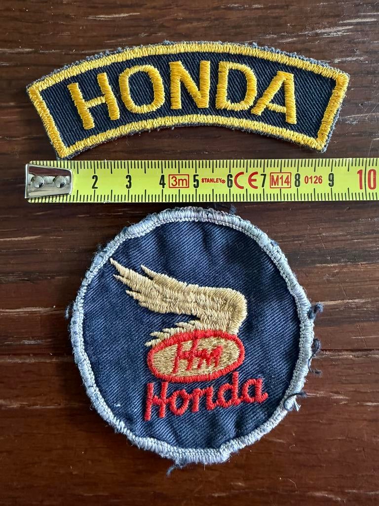 Honda badges vintage, Verzamelen, Ophalen of Verzenden, Gebruikt