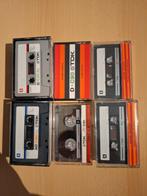 TDK D en AD – oude types – 9 stuks, Cd's en Dvd's, Cassettebandjes, Gebruikt, 2 t/m 25 bandjes, Overige genres, Ophalen of Verzenden